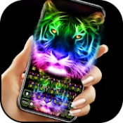 Neon Tiger Keyboard APK